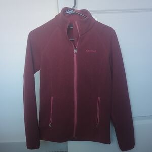Marmot Burgundy Full-Zip Jacket
